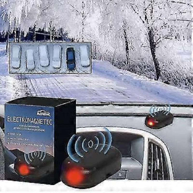 3Pcs Antifreeze Car Instrument Car Windshield Snow Removal Car Window Glass Deicing Electromagnetic Interference Anti-Ice